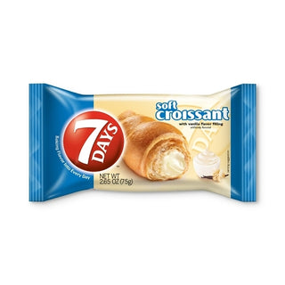 7 Days Strawberry & Vanilla Croissant, 2.65 Ounce, 6 Per Pack, 4 Per Case