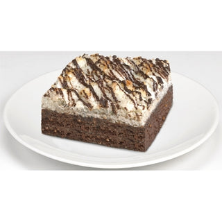 David's Cookies Pre-Cut Pecan Brownie, 4 Ounce, 24 Per Pack, 2 Per Case