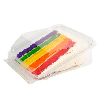 David's Cookies Rainbow Cake Slices, 7 Ounce, 24 Per Case