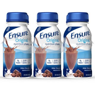 Ensure Chocolate Bottle, 8 Fluid Ounce, 6 Per Pack, 4 Per Case