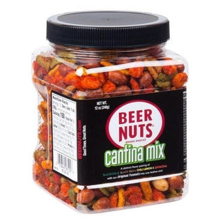 Beer Nuts Nuts Bar Mix With Wasabi, 12 Ounce, 6 Per Case