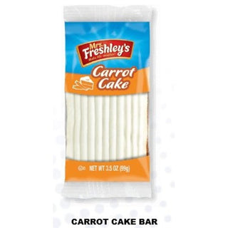 Mrs. Freshley's Iced Carrot Cake, 3.5 Ounce, 8 Per Pack, 6 Per Case