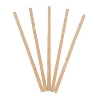 Royal 7.5 Inch Wood Coffee Stirrer, 500 Each, 10 Per Case