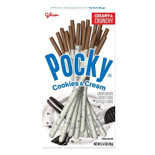 Pocky Cookies & Cream, 2.47 Ounce, 10 Per Pack, 12 Per Case