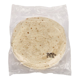 Mission Foods 8 Inch Heat Pressed Flour Tortillas, 12 Count, 24 Per Case