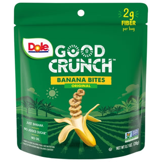 Healthy Snacks Good Crunch Original Banana Bites, 0.7 Ounce, 12 Per Case