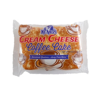 Nemo's Individually Wrapped Cream Cheese Coffee Cake With Streusel, 4 Ounce, 12 Per Case