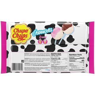Chupa Chups Cremosa Lollipops, 25 Piece, 12 Per Case