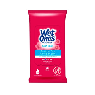 Wet Ones Fresh Scent, 20 Count, 10 Per Case