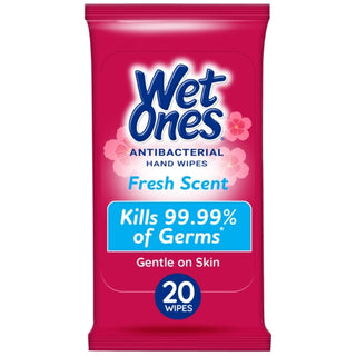 Wet Ones Fresh Scent, 20 Count, 10 Per Case