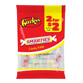 Gurley's Smarties Candy Rolls, 2 Ounce, 12 Per Case