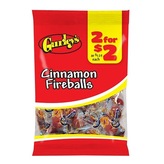 Gurley's 2 For 2 Cinnamon Fireball, 2 Ounce, 12 Per Case