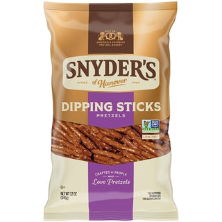 Snyder's Of Hanover Pretzel Dipping Sticks, 12 Ounce, 12 Per Case