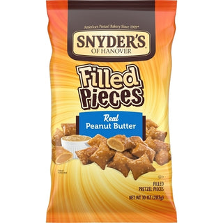 Snyder's Of Hanover Peanut Butter Filled Pretzel Pieces, 10 Ounce, 12 Per Case