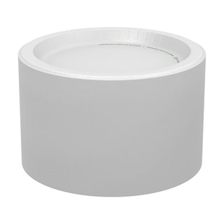 Dixie 10.125 Inch White Ultra Heavy Weight Paper Plate, 125 Count, 4 Per Case