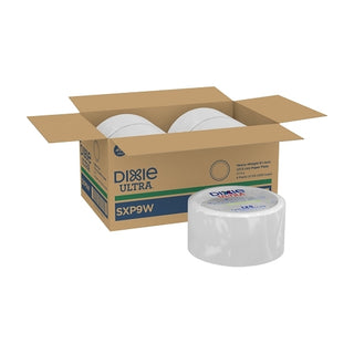 Dixie Ultra(R) 8.5 Inch White Ultra Heavy Weight Paper Plate, 125 Count, 4 Per Case