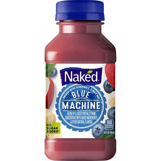 Naked 100% Blue Machine Juice Blend, 10 Fluid Ounce, 8 Per Case