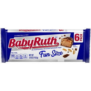 Baby Ruth Chocolate Bar, 1.9 Ounce, 24 Per Pack, 12 Per Case
