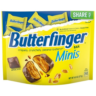 Butterfinger Mini, 9.8 Ounce, 8 Per Case