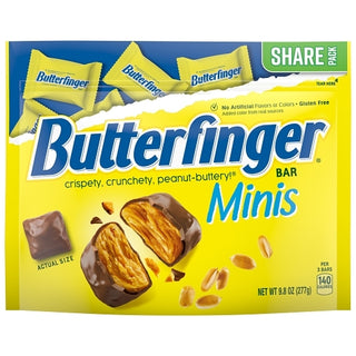 Butterfinger Mini, 9.8 Ounce, 8 Per Case