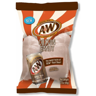 A&W Flavored Cotton Candy Openstock, 3.1 Ounce, 12 Per Case
