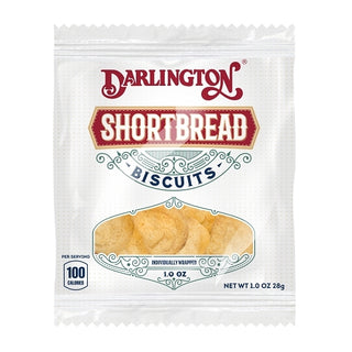 Darlington Individually Wrapped Shortbread Biscuit Bites, 1 Ounce, 108 Per Case