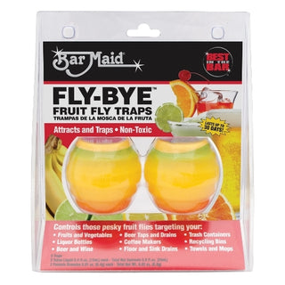Bar Maid Fly Bye Fruit Fly Trap, 2 Count, 6 Per Case