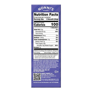 Nonni's Bakery Cookies & Creme Biscotti, 6 Each, 6 Per Case