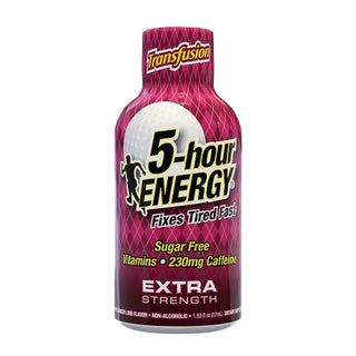 5-Hour Energy Shot Extra Strength Fruity Rainbow, 12 Count, 18 Per Case