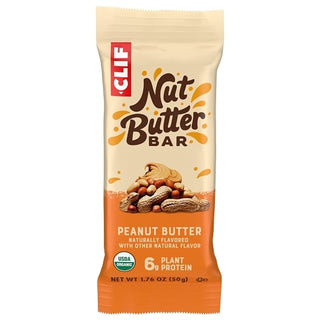Clif Nut Butter Bar Peanut Butter, 1.76 Ounce, 5 Per Pack, 6 Per Case