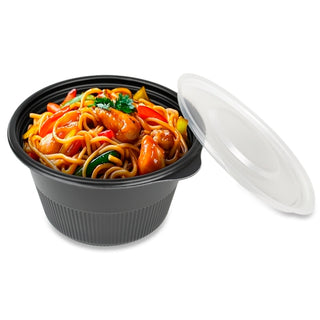 D&W Fine Pack Cruiser 16 Ounce Pin Vent Bowl Lid, 52 Each, 52 Per Pack, 12 Per Case