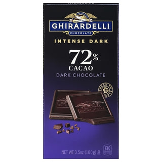 Ghirardelli Intense Dark Sea Salt Soiree Bar, 0.219 Pound, 12 Per Case