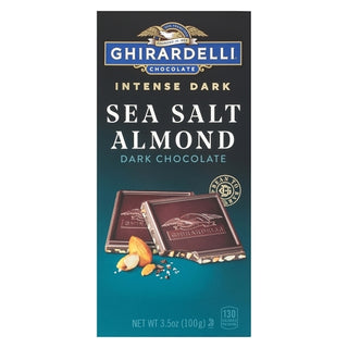 Ghirardelli Intense Dark Sea Salt Soiree Bar, 0.219 Pound, 12 Per Case