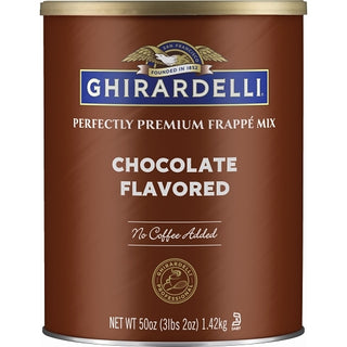 Ghirardelli Chocolate Flavor Frappe, 3.12 Pound, 6 Per Case