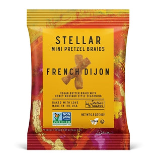 Stellar Snacks Simply Stellar Original Vegan Butter Braid With Sea Salt, 14 Gram, 75 Per Case