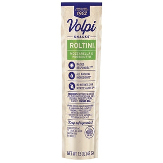 Volpi Roltini Singles With Spicy Salami Display Ready, 1.5 Ounce, 12 Per Pack, 2 Per Case