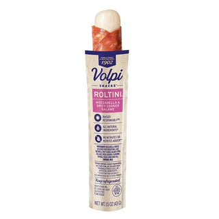 Volpi Roltini Singles With Spicy Salami Display Ready, 1.5 Ounce, 12 Per Pack, 2 Per Case
