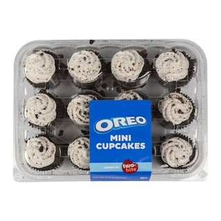 Two-Bite Mini Oreo Cupcakes, 9.6 Ounce, 12 Per Case