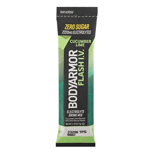 Bodyarmor Flash Iv-Ko Lemon Lime Pouches, 0.25 Ounce, 8 Per Pack, 6 Per Case