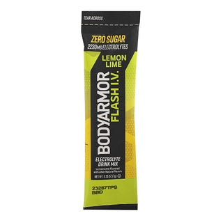 Bodyarmor Flash Iv-Ko Lemon Lime Pouches, 0.25 Ounce, 8 Per Pack, 6 Per Case