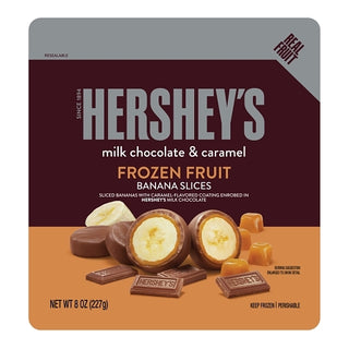 Hersheys Milk Chocolate Caramel Banana, 8 Ounce, 8 Per Case