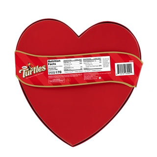 Turtles Original Satin Heart, 6.9 Ounce, 6 Per Case