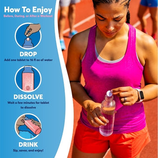 Nuun Sport Hydration Fruit Punch, 1.94 Ounce, 8 Per Pack, 6 Per Case