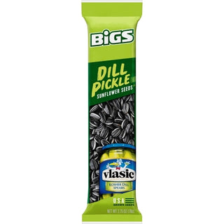 Bigs Dill Pickle Sunflower Seeds, 2.75 Ounce, 12 Per Pack, 6 Per Case