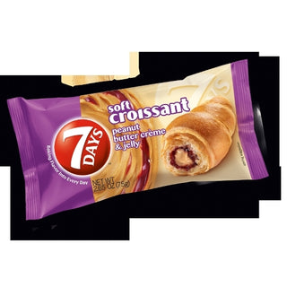 7 Days Soft Chocolate Croissant, 2.65 Ounce, 6 Per Pack, 4 Per Case