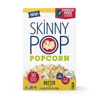 Skinnypop Popcorn Butter Flavored, 8.4 Ounce, 12 Per Case