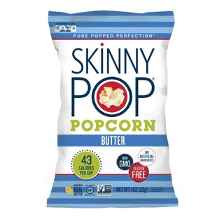 Skinnypop Popcorn Gluten Free White Cheddar, 1 Ounce, 12 Per Case