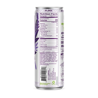 Sambazon Inc Low Calorie Amazon Energy Drink Acai Pomegranate, 12 Fluid Ounce, 12 Per Case