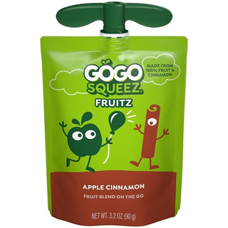 Materne Gogo Squeez Cinnamon Applesauce Tray Pack, 18 Count