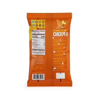 Hippeas Nacho Chickpea Tortilla Chips, 5 Ounce, 12 Per Case